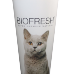 Vasito medidor promocional de la marca Biofresh