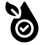 Símbolo producto natural e hipoalergénico